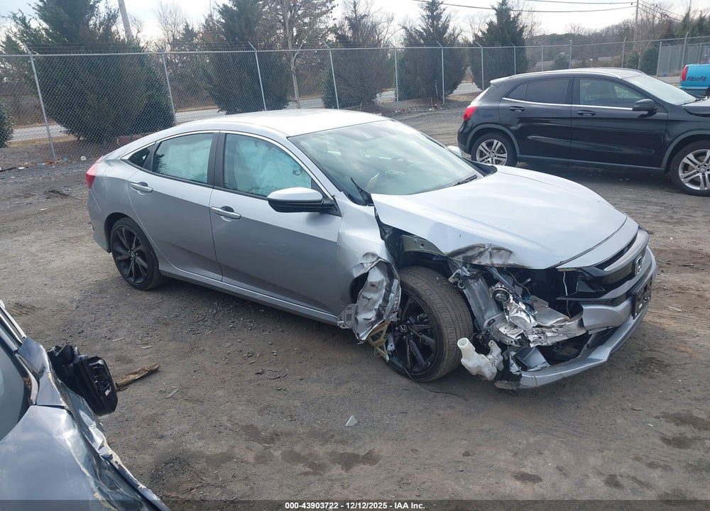 2020 HONDA CIVIC SPORT VIN: 2HGFC2F89LH557839