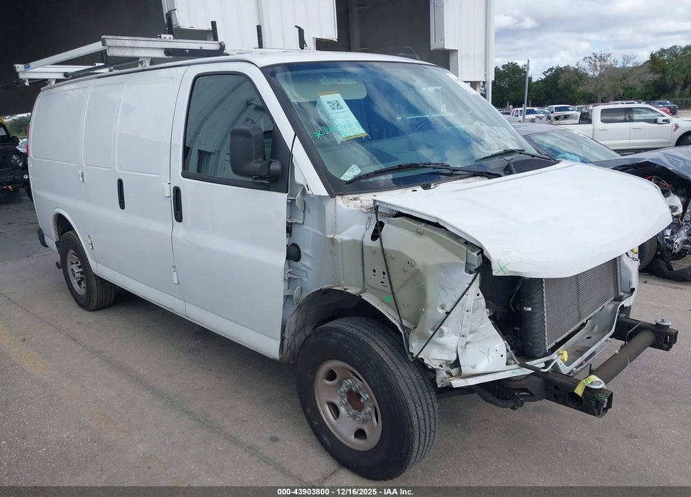 2023 GMC SAVANA CARGO RWD 2500 REGULAR WHEELBASE WORK VAN VIN: 1GTW7AFP3P1151418