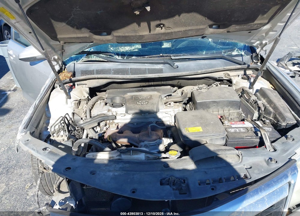 2012 TOYOTA CAMRY XLE VIN: 4T4BF1FK3CR162970