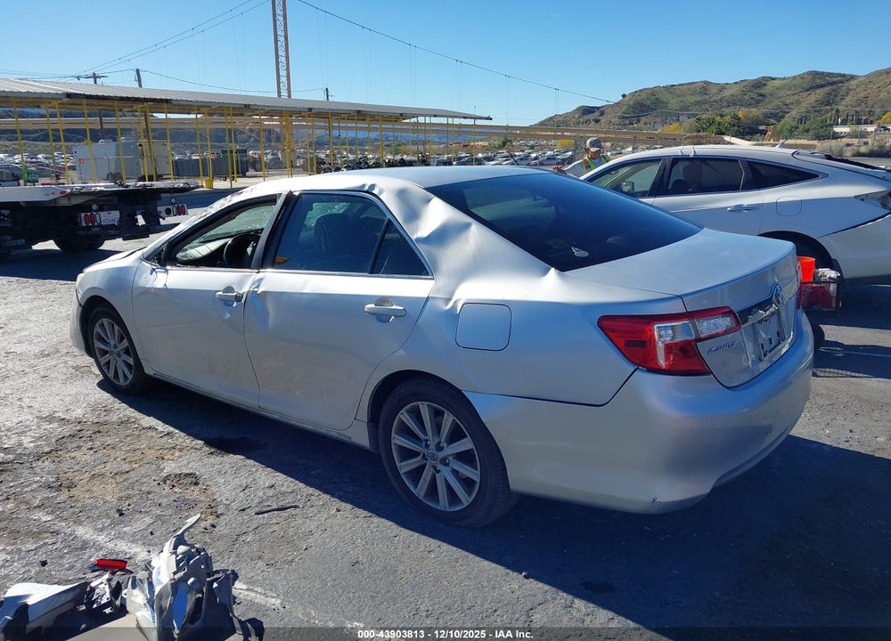 2012 TOYOTA CAMRY XLE VIN: 4T4BF1FK3CR162970