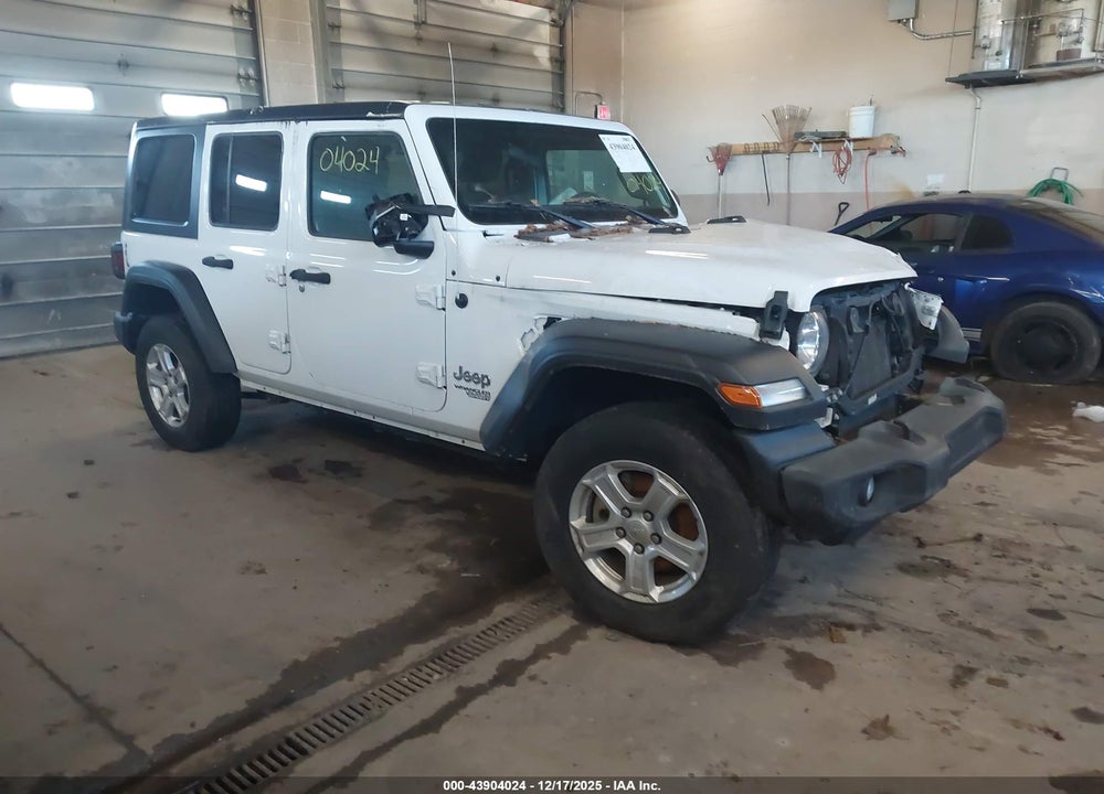 2019 JEEP WRANGLER UNLIMITED SPORT S 4X4 VIN: 1C4HJXDG8KW558632