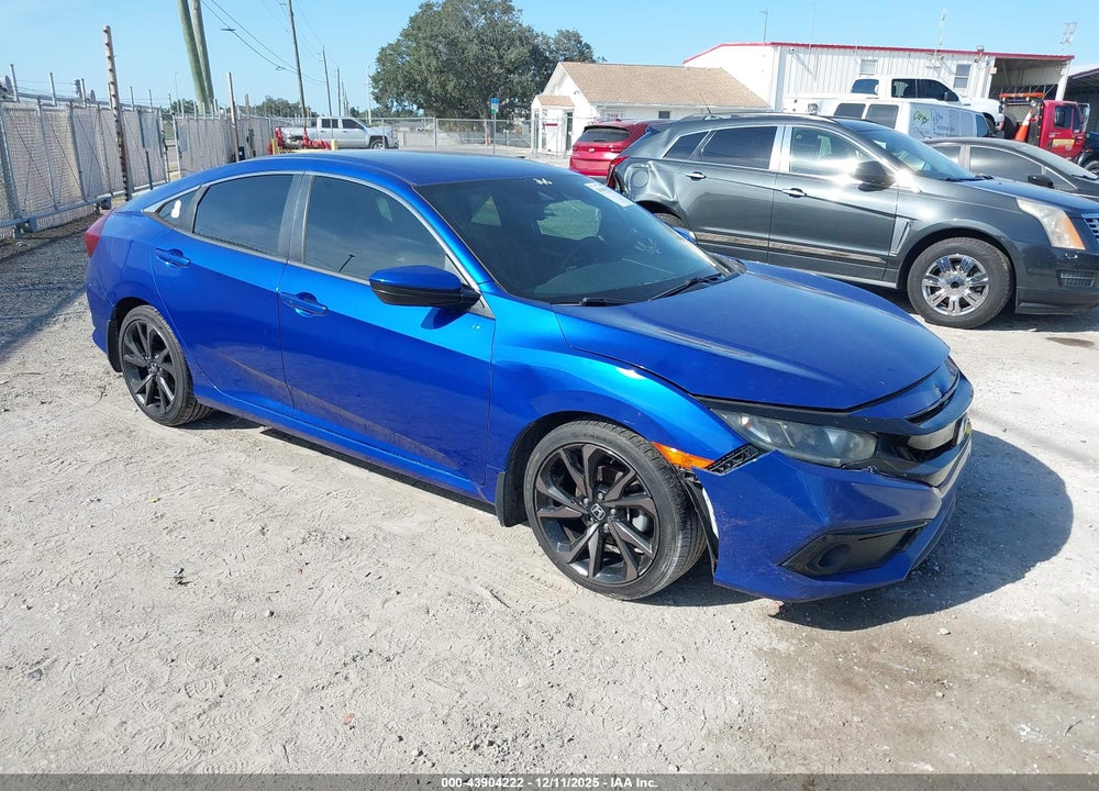 2020 HONDA CIVIC SPORT VIN: 2HGFC2F87LH571352
