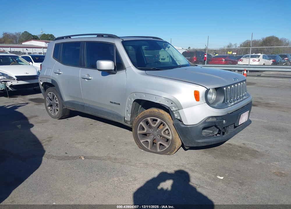 2017 JEEP RENEGADE LATITUDE 4X4 VIN: ZACCJBBB0HPE51181