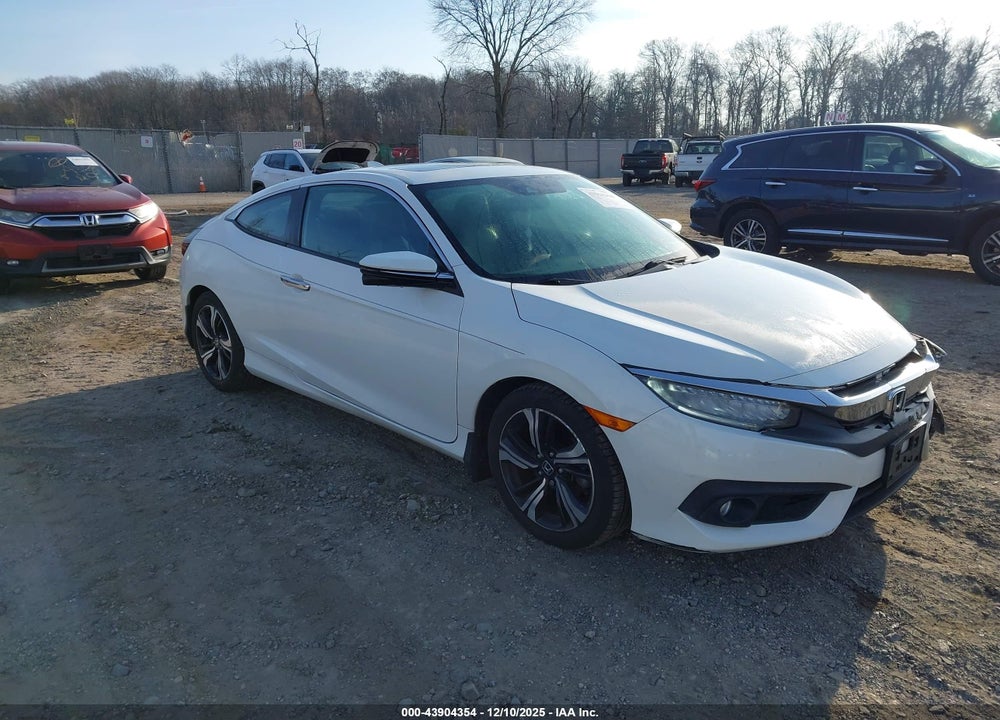 2016 HONDA CIVIC TOURING VIN: 2HGFC3B96GH361268