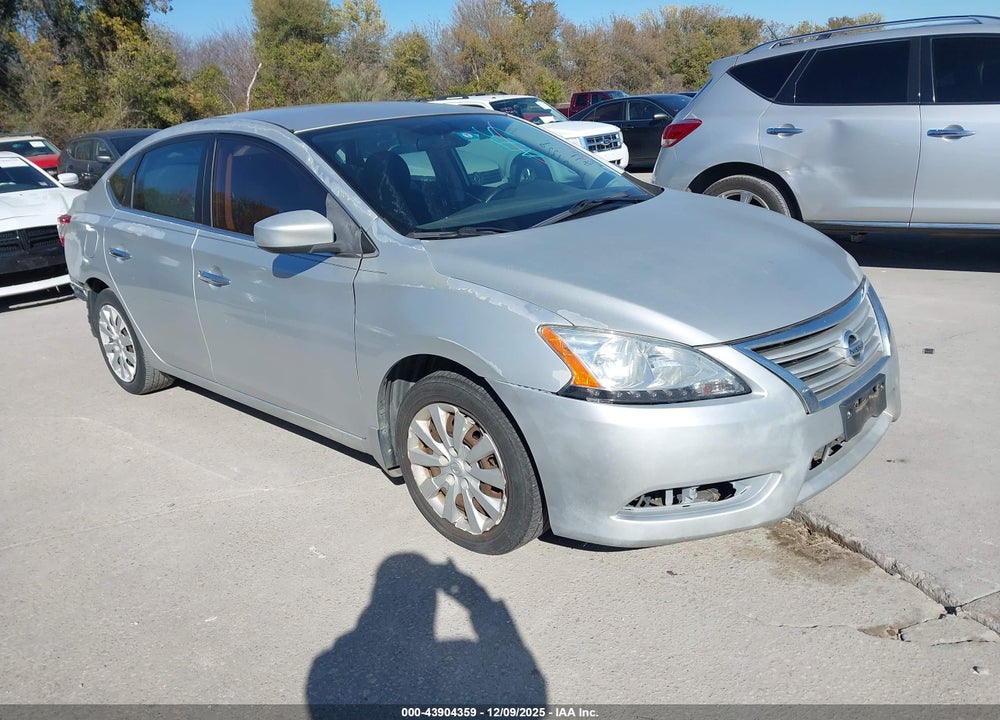 2014 NISSAN SENTRA SV VIN: 3N1AB7AP3EL619000