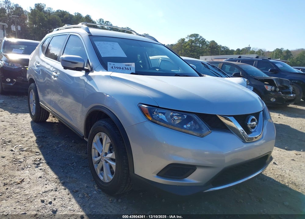 2016 NISSAN ROGUE SV VIN: 5N1AT2MN5GC924483
