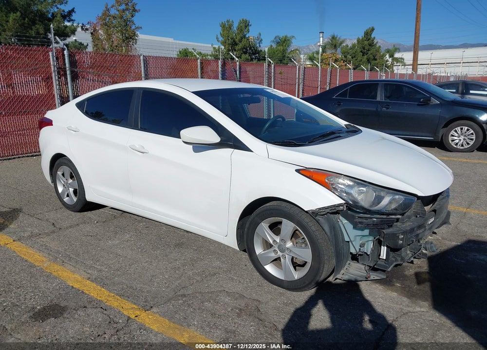 2013 HYUNDAI ELANTRA GLS/LIMITED VIN: 5NPDH4AEXDH193830
