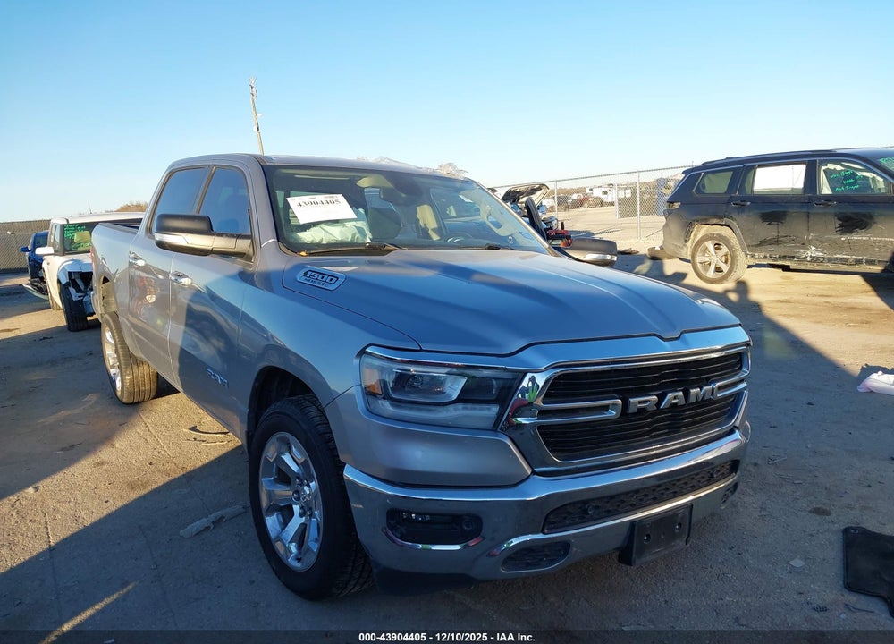 2019 RAM 1500 BIG HORN/LONE STAR  4X2 5'7 BOX VIN: 1C6RREFT7KN617162