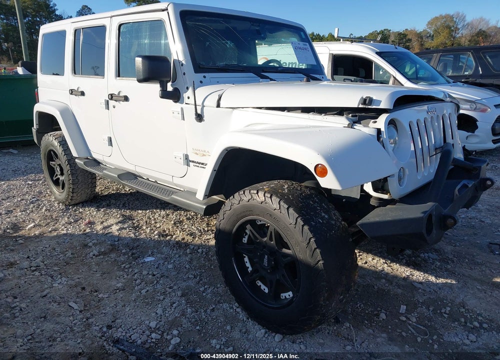 2015 JEEP WRANGLER UNLIMITED SAHARA VIN: 1C4BJWEG4FL554891