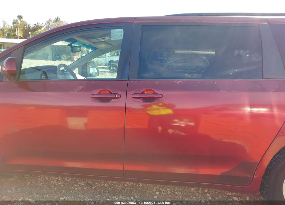 2012 TOYOTA SIENNA LE V6 8 PASSENGER VIN: 5TDKK3DC9CS234227