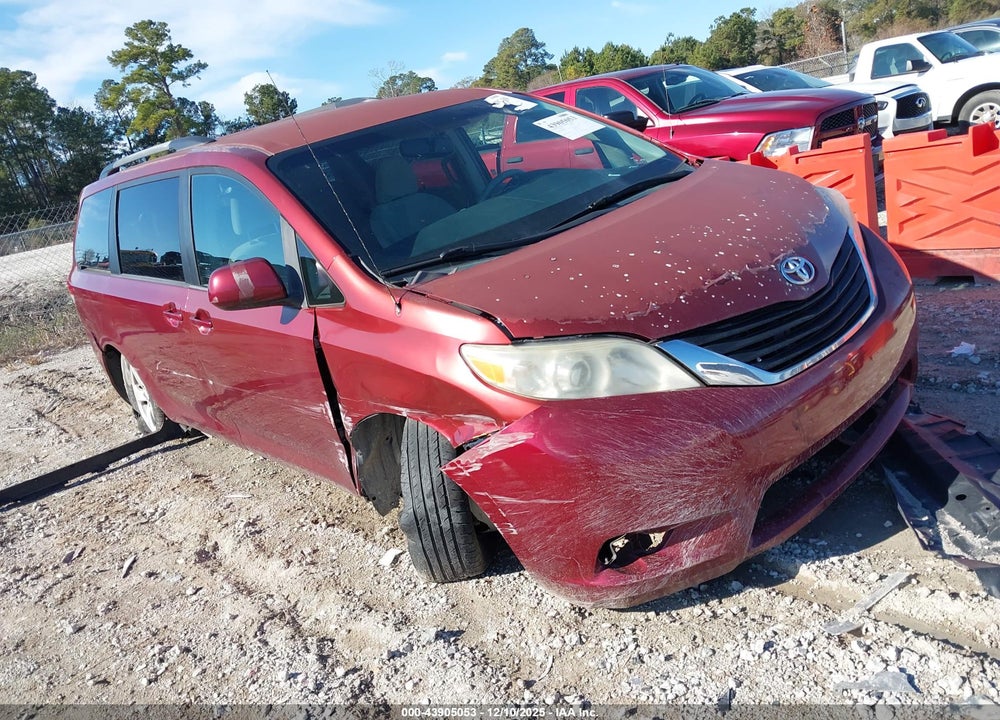 2012 TOYOTA SIENNA LE V6 8 PASSENGER VIN: 5TDKK3DC9CS234227
