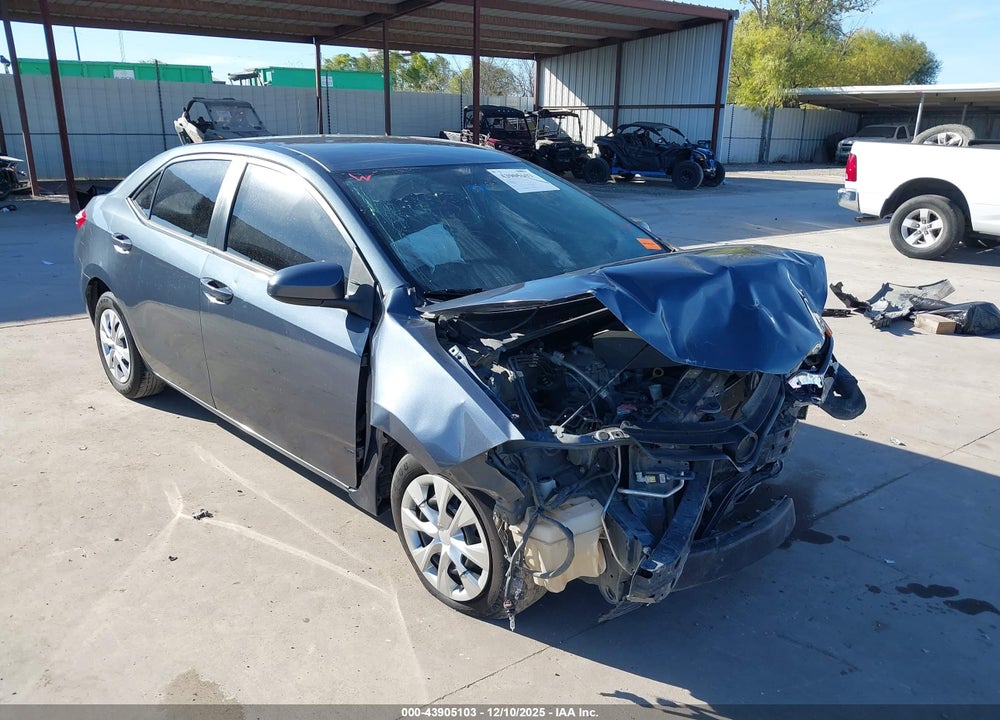 2015 TOYOTA COROLLA L VIN: 2T1BURHE2FC323790