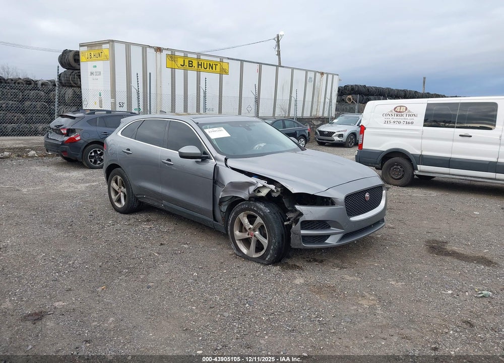 2020 JAGUAR F-PACE PREMIUM P250 AWD AUTOMATIC VIN: SADCJ2FX2LA636321