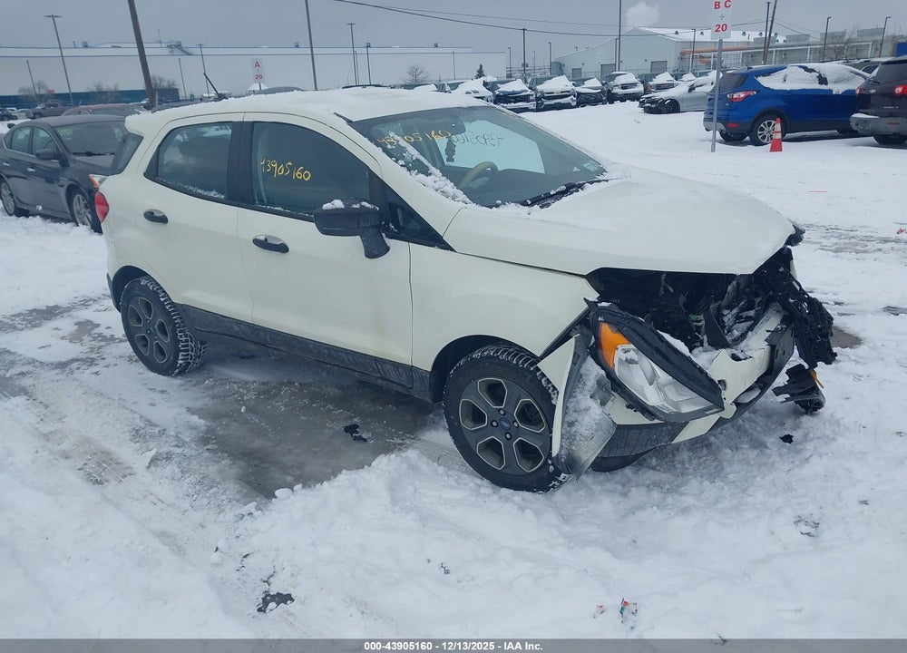 2020 FORD ECOSPORT S VIN: MAJ6S3FL4LC385885