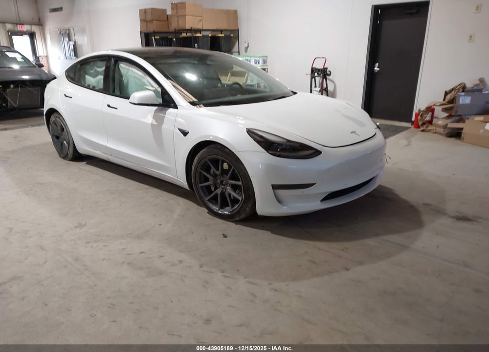 2022 TESLA MODEL 3 LONG RANGE DUAL MOTOR ALL-WHEEL DRIVE VIN: 5YJ3E1EB8NF161378