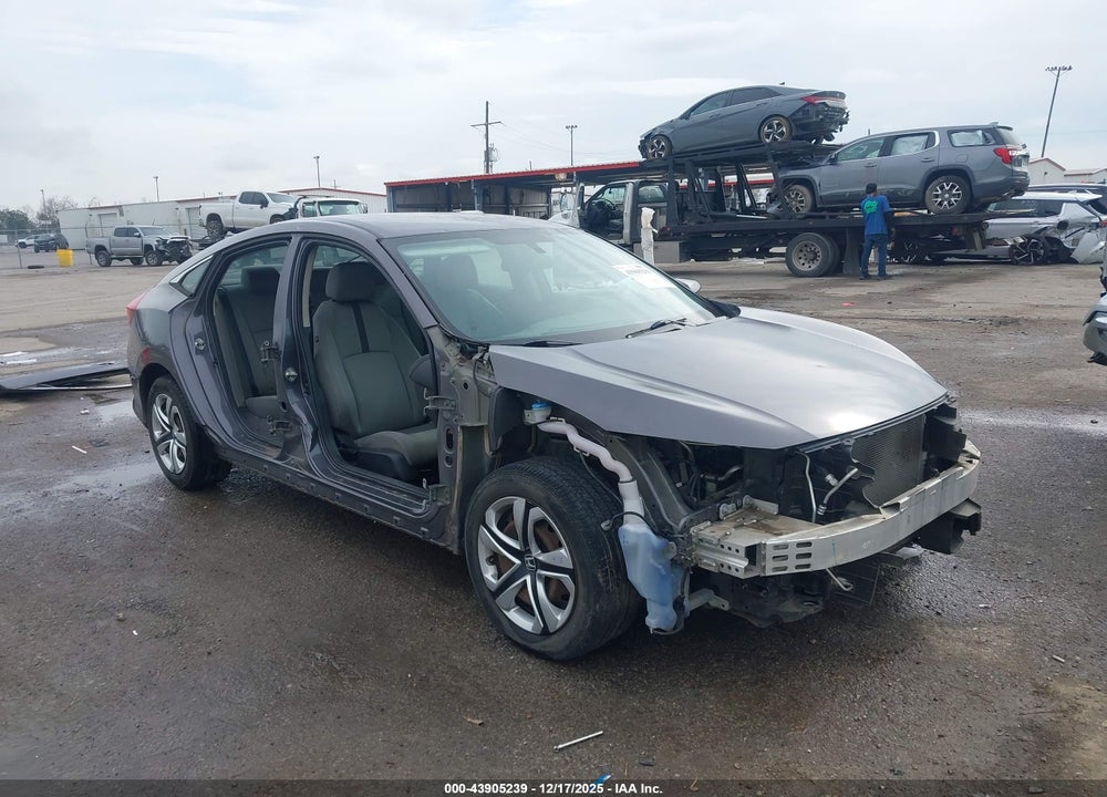 2016 HONDA CIVIC LX VIN: 19XFC2F56GE037992