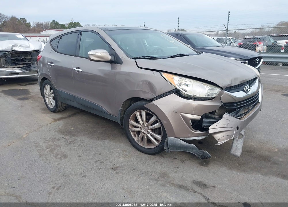 2013 HYUNDAI TUCSON LIMITED VIN: KM8JU3AC1DU711591