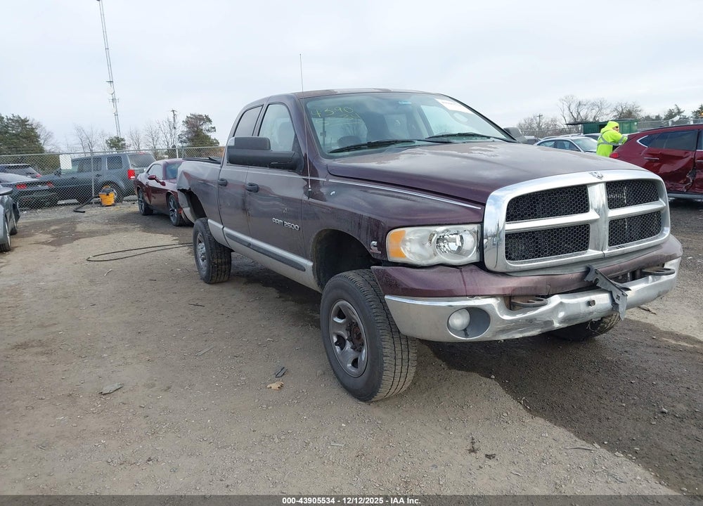 2004 DODGE RAM 2500 SLT/LARAMIE VIN: 3D7KU28C14G151315