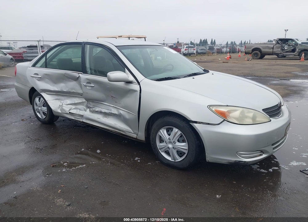 2002 TOYOTA CAMRY LE VIN: 4T1BE32K32U089967