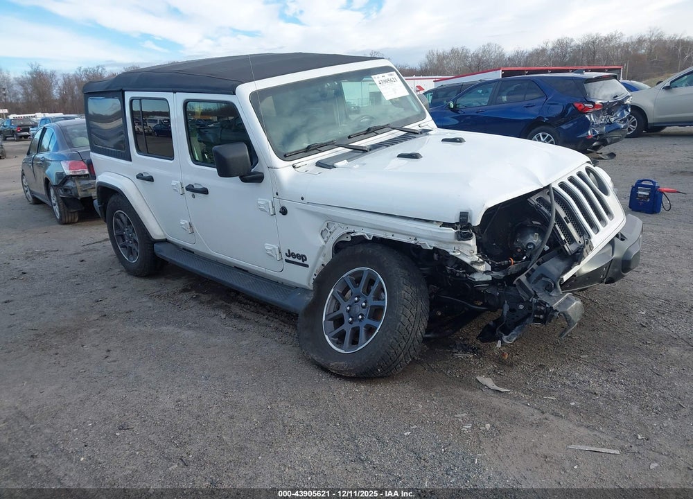 2021 JEEP WRANGLER UNLIMITED 80TH ANNIVERSARY 4X4 VIN: 1C4HJXDN1MW572387