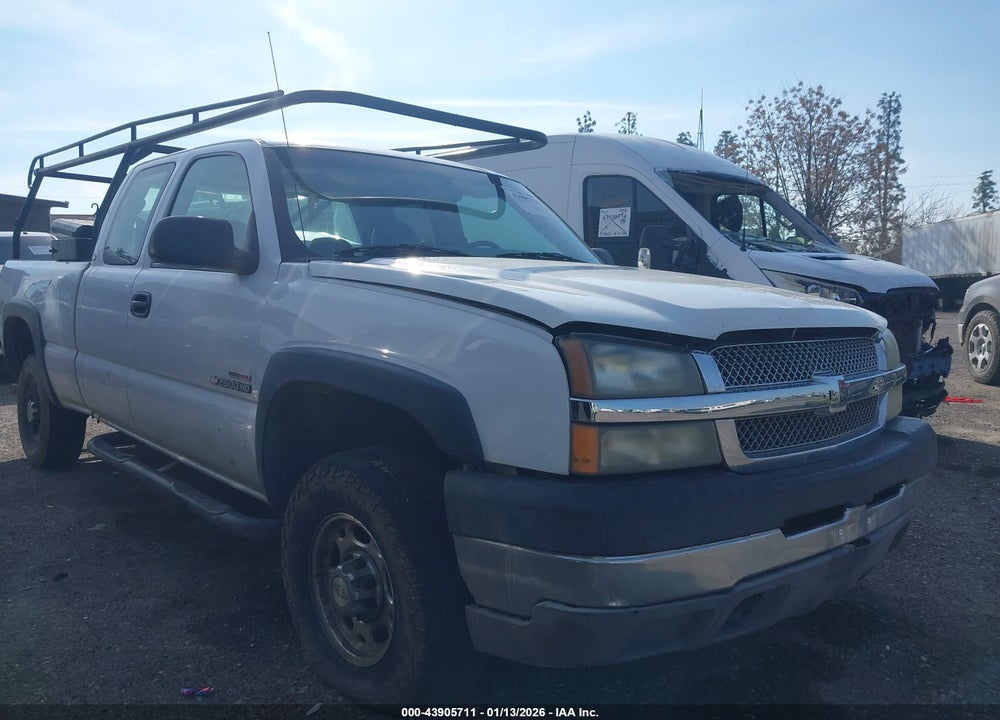 2004 CHEVROLET SILVERADO 2500HD WORK TRUCK VIN: 1GCHK29284E390366