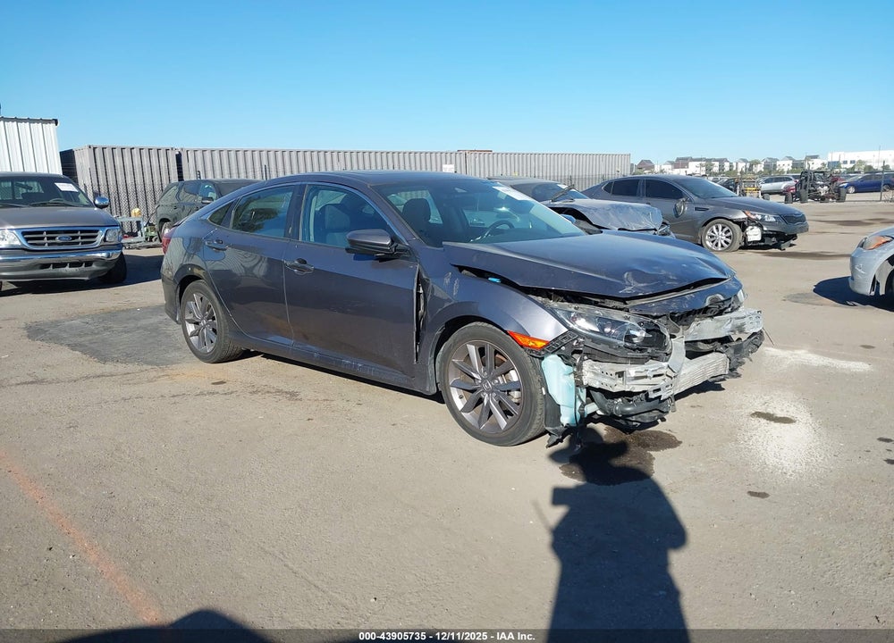 2021 HONDA CIVIC EX VIN: 19XFC1F38ME209122