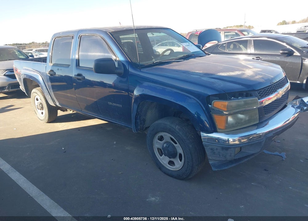 2004 CHEVROLET COLORADO LS VIN: 1GCDS136548190807
