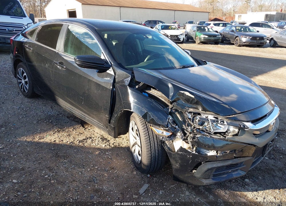 2018 HONDA CIVIC LX VIN: 19XFC2F54JE201215