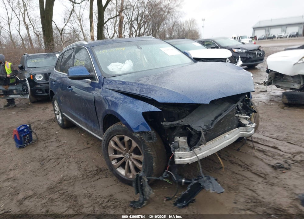 2013 AUDI Q5 2.0T PREMIUM VIN: WA1LFAFP6DA058761