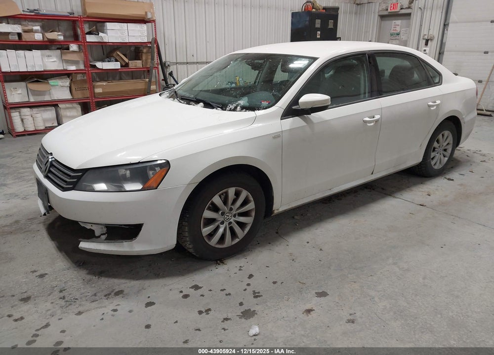 2014 VOLKSWAGEN PASSAT 1.8T WOLFSBURG EDITION VIN: 1VWAT7A38EC090062