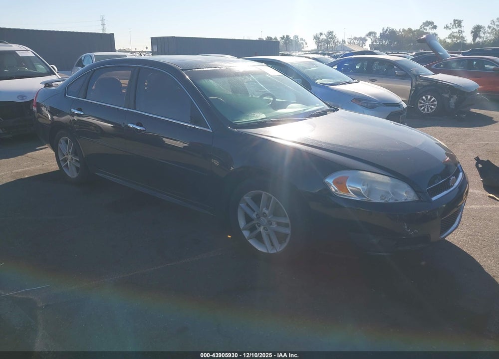 2012 CHEVROLET IMPALA LTZ VIN: 2G1WC5E37C1221582