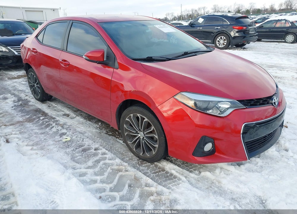 2014 TOYOTA COROLLA S PLUS VIN: 5YFBURHE5EP172507