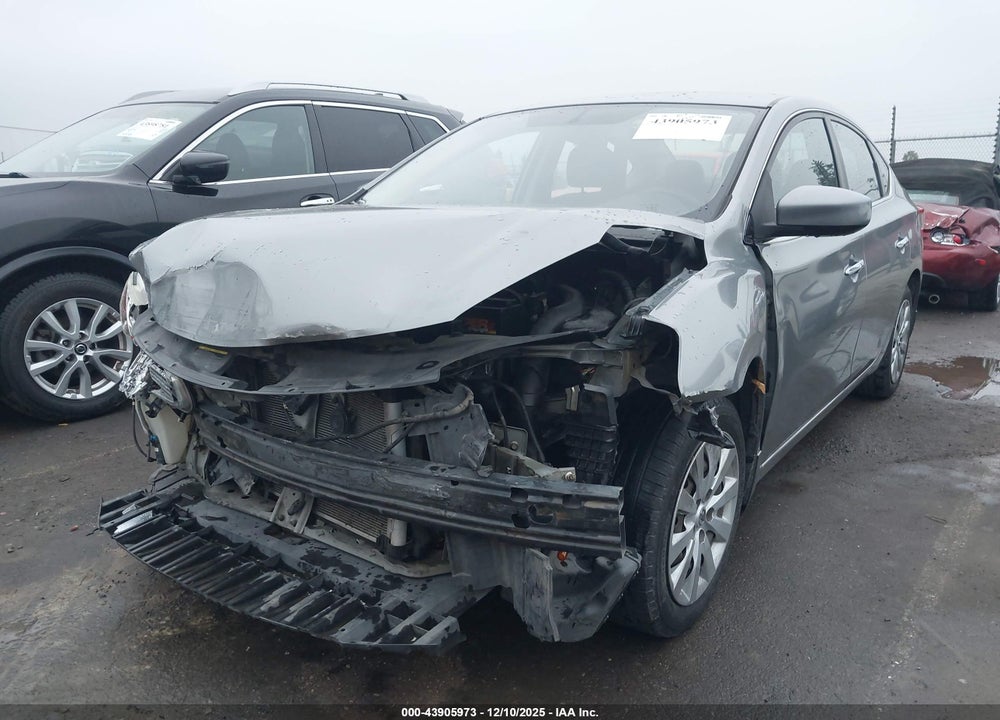 2014 NISSAN SENTRA S VIN: 3N1AB7AP2EL686879
