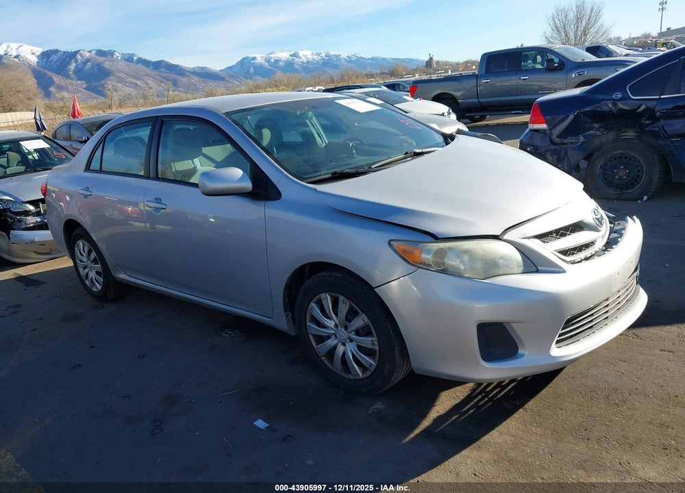 2012 TOYOTA COROLLA LE VIN: 2T1BU4EEXCC872656