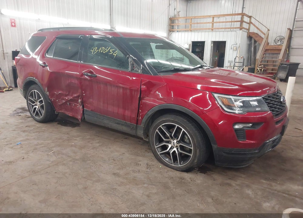 2019 FORD EXPLORER SPORT VIN: 1FM5K8GT1KGA96211