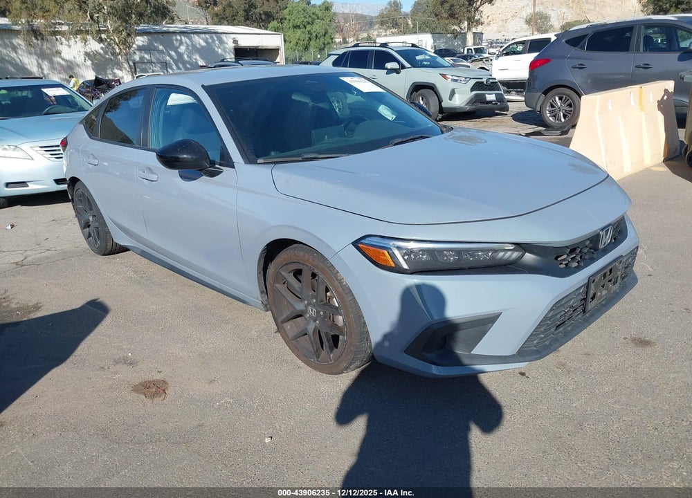2022 HONDA CIVIC SPORT VIN: 19XFL2H84NE010990