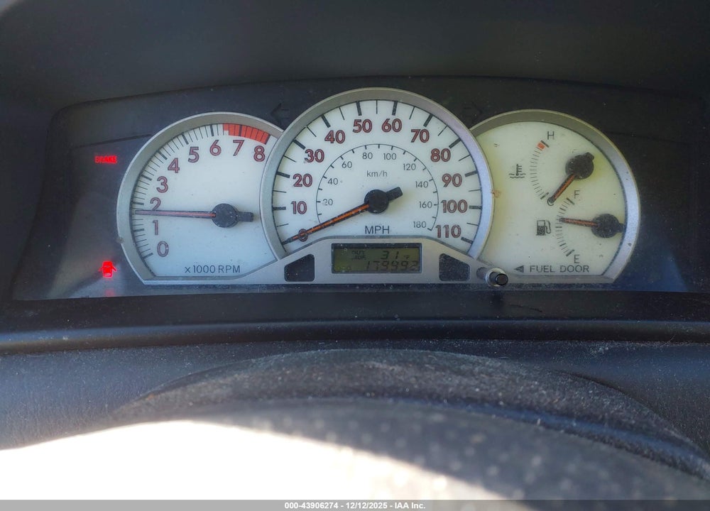 2006 TOYOTA COROLLA S VIN: 2T1BR32E16C651807