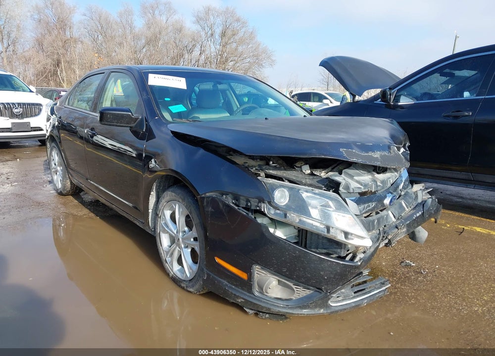 2012 FORD FUSION SE VIN: 3FAHP0HAXCR446968