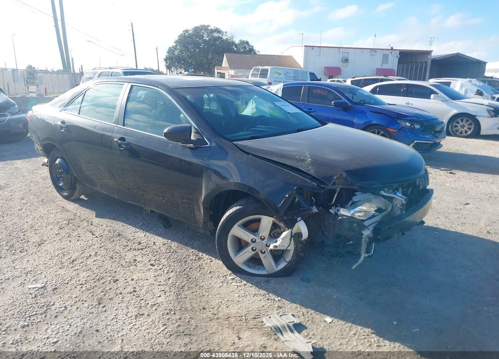 2012 TOYOTA CAMRY SE VIN: 4T1BF1FK5CU063707
