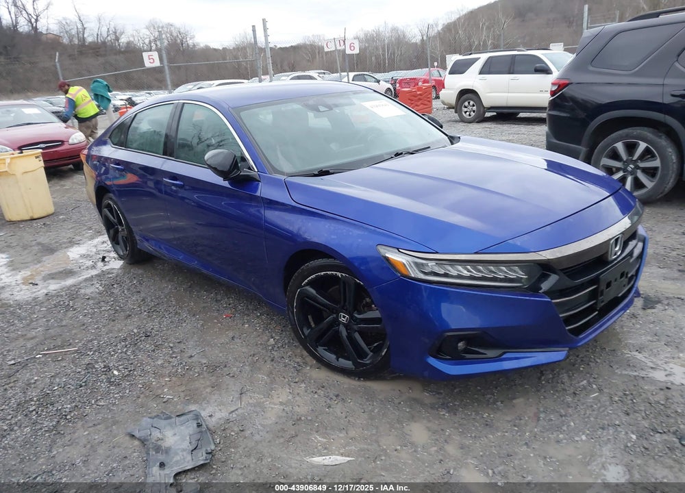 2021 HONDA ACCORD SPORT VIN: 1HGCV1F34MA003944