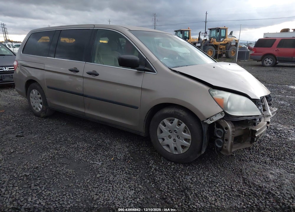 2007 HONDA ODYSSEY LX VIN: 5FNRL38247B096457