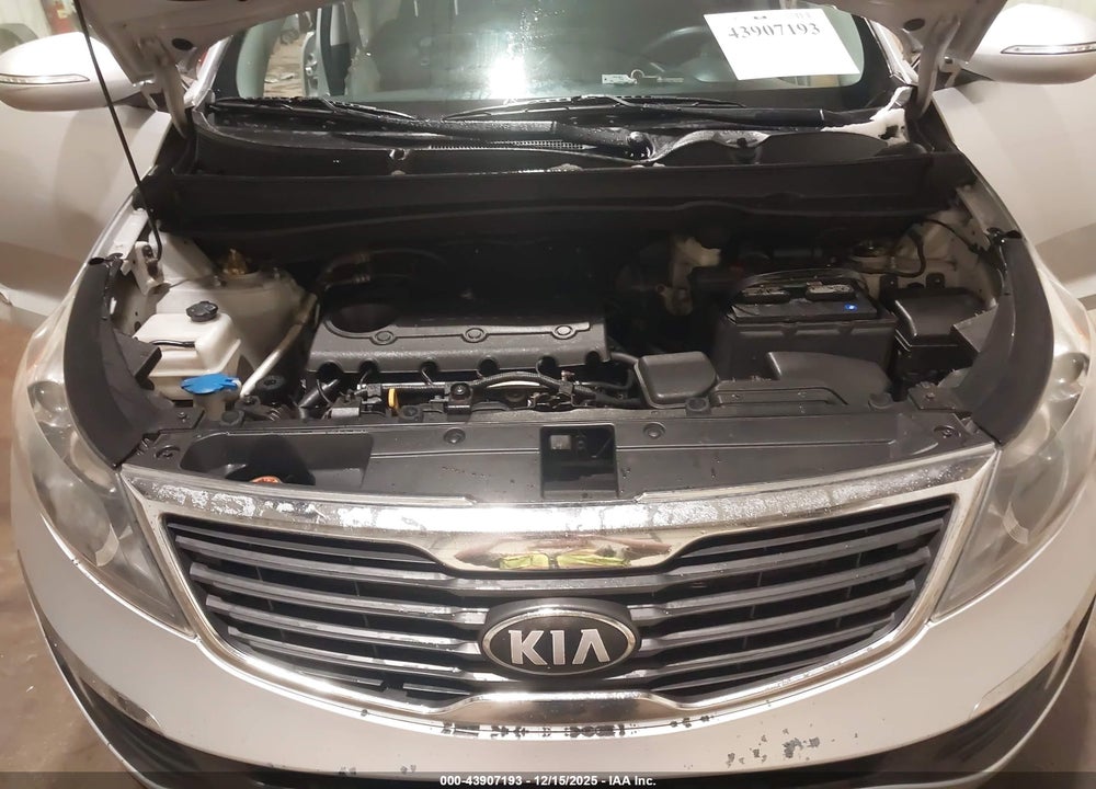 2013 KIA SPORTAGE EX VIN: KNDPCCA29D7363451