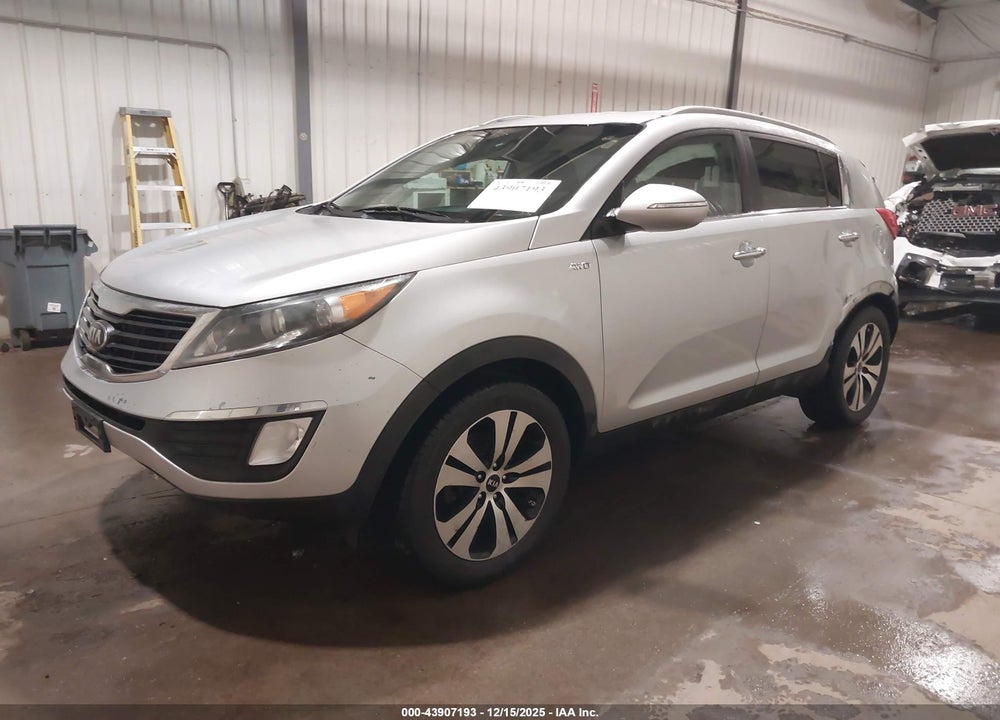 2013 KIA SPORTAGE EX VIN: KNDPCCA29D7363451