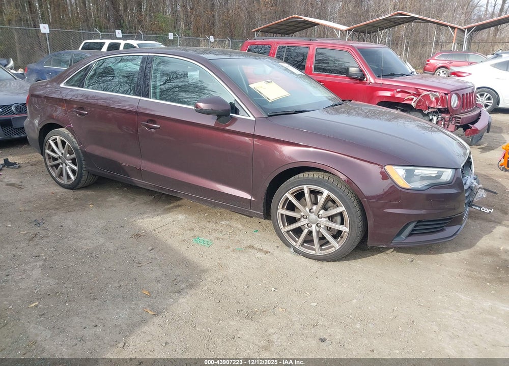 2015 AUDI A3 1.8T PREMIUM VIN: WAUCCGFF8F1021705