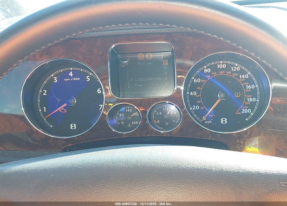 2006 BENTLEY CONTINENTAL FLYING SPUR VIN: SCBBR53W46C033718