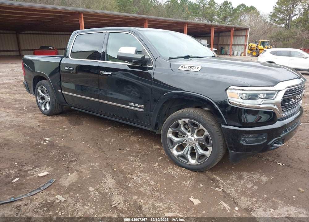 2019 RAM 1500 LIMITED  4X2 5'7 BOX VIN: 1C6RREHT6KN634872
