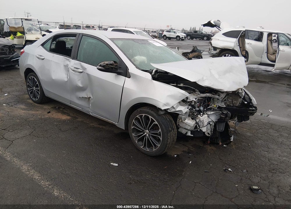 2015 TOYOTA COROLLA S PLUS VIN: 2T1BURHE8FC388207