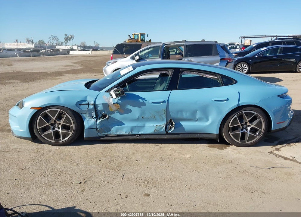 2025 PORSCHE TAYCAN 4 VIN: WP0AA2Y15SSA11600