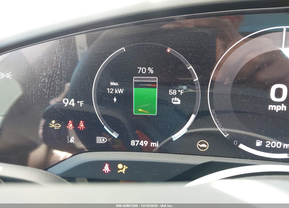 2025 PORSCHE TAYCAN 4 VIN: WP0AA2Y15SSA11600