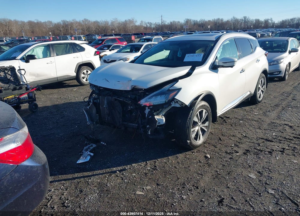 2019 NISSAN MURANO SV VIN: 5N1AZ2MS8KN143989